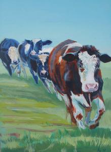 Friesian Holstein Cattle Cow Farmer Breeder Business Cards 
